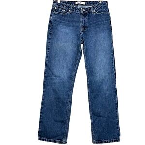 Vintage TOMMY HILFIGER Women’s Lowrider Strait Leg Jeans Cotton Size 8 Y2K